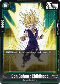 Son Gohan : Childhood (FB01-090) [Fusion World]