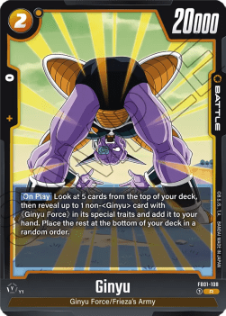 Ginyu (FB01-108) [Fusion World]