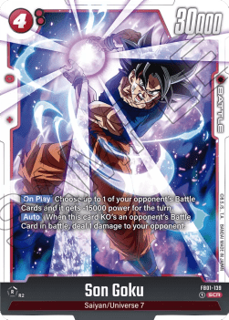 Son Goku (FB01-139) [Fusion World] (V.1 - Secret Rare)