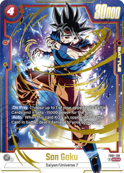 Son Goku (FB01-139) [Fusion World] (V.2 - Alternate Art)