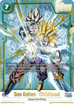 Son Gohan : Childhood (FB01-140) [Fusion World] (V.2 - Alternate Art)