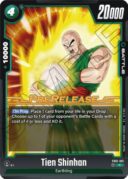 Tien Shinhan (FB01-091) [Fusion World]