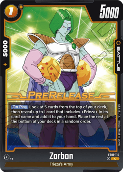 Zarbon (FB01-116) [Fusion World]