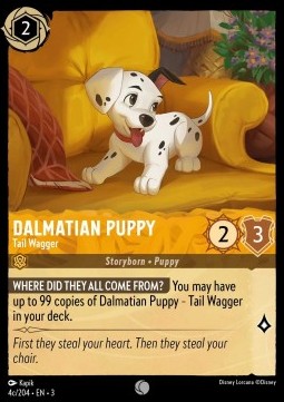 Dalmatian Puppy - Tail Wagger (V.3)