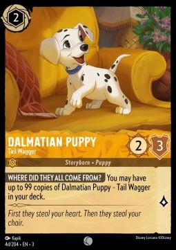 Dalmatian Puppy - Tail Wagger (V.4)