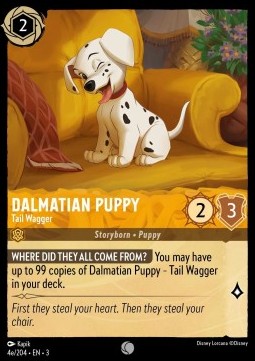 Dalmatian Puppy - Tail Wagger (V.5)