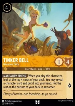 Tinker Bell - Generous Fairy