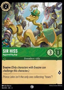 Sir Hiss - Aggravating Asp