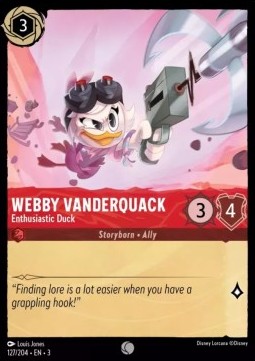 Webby Vanderquack - Enthusiastic Duck