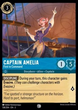 Captain Amelia - First in Command