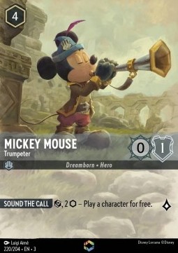 Mickey Mouse - Trumpeter (V.2)