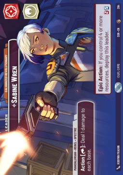 Sabine Wren, Galvanized Revolutionary (V.2)