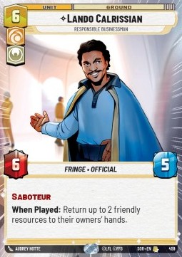 Lando Calrissian, Responsible Businessman