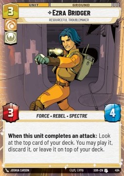 Ezra Bridger, Resourceful Troublemaker