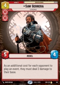 Saw Gerrera, Extremist