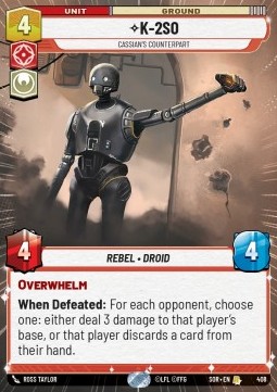 K-2SO, Cassian's Counterpart