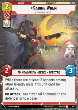 Sabine Wren, Explosives Artist