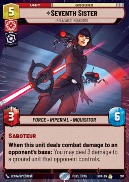 Seventh Sister, Implacable Inquisitor