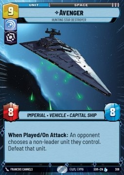 Avenger, Hunting Star Destroyer