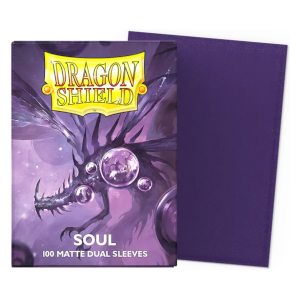 100 Dragon Shield Sleeves - Matte Dual Soul