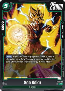 Son Goku (FB01-087) [Fusion World] (V.1 - Rare)