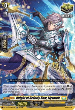 Knight of Orderly Bow, Llyvarch [D-Format]