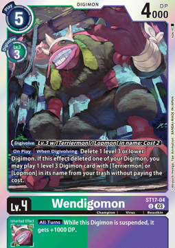 Wendigomon (ST17-04) (V.1)