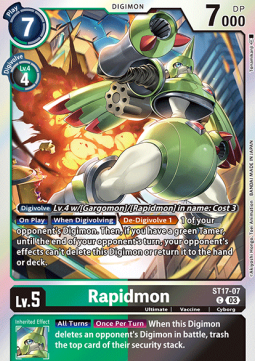 Rapidmon (ST17-07) (V.1)