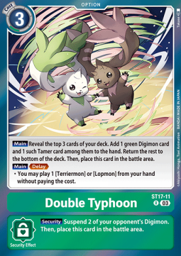 Advanced Deck: Double Typhoon