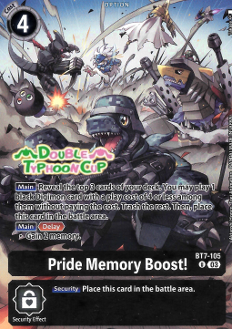 Pride Memory Boost! (BT7-105)