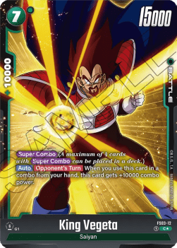 King Vegeta (FS03-12) [Fusion World] (V.2 - Common)