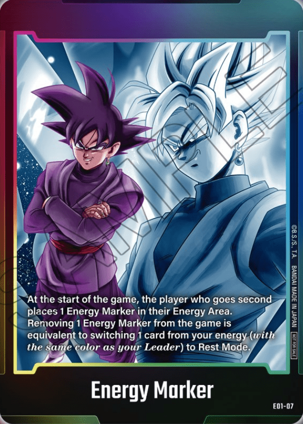 Energy Marker "Goku Black" (V.1 - Token )