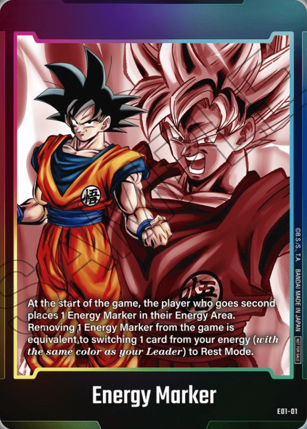 Energy Marker "Son Goku" (V.1 - Token )