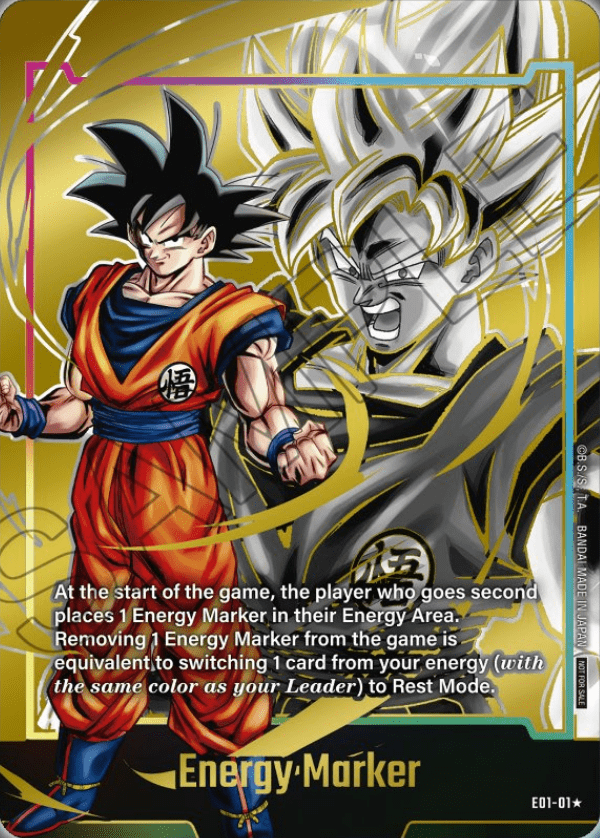 Energy Marker "Son Goku" (V.2 - Token )