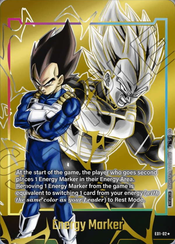 Energy Marker "Vegeta" (V.2 - Token )