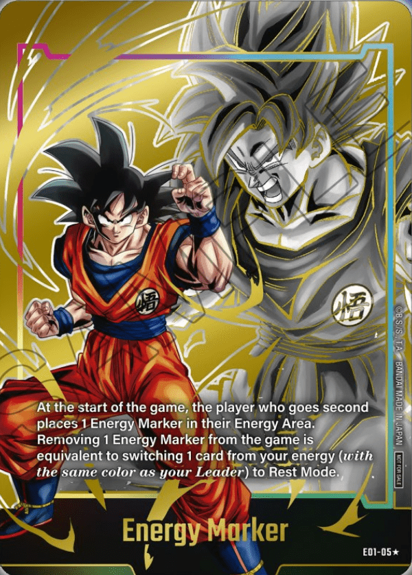 Energy Marker "Son Goku V2" (V.2 - Token )