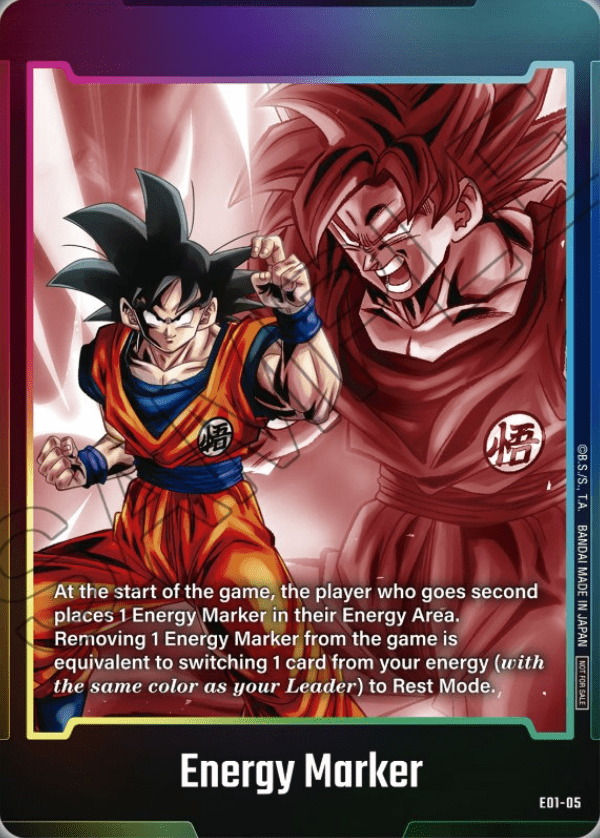 Energy Marker "Son Goku V2" (V.1 - Token )