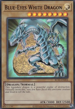 Blue-Eyes White Dragon (V.1 - Ultra Rare)