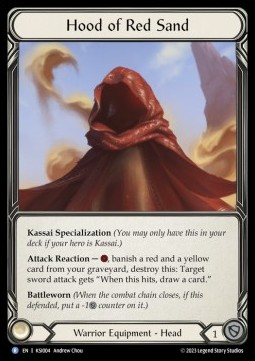 Hood of Red Sand (Regular)