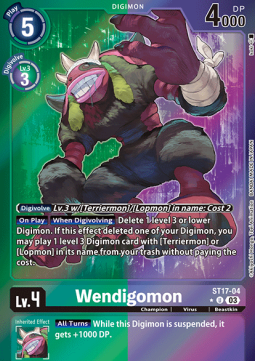 Wendigomon (ST17-04) (V.2)