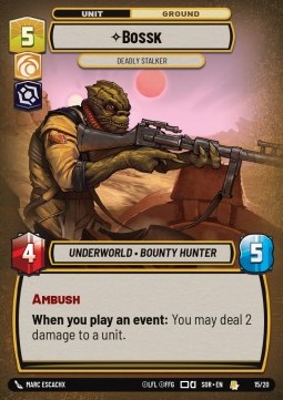 Bossk, Deadly Stalker