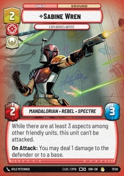 Sabine Wren, Explosives Artist