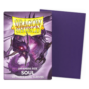 60 Small Dragon Shield Sleeves - Matte Dual Soul