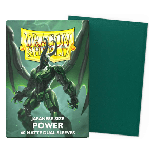 60 Small Dragon Shield Sleeves - Matte Dual Power