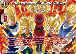 Concentrated Saiyan Power (V.2 - Common)