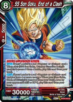 SS Son Goku, End of a Clash (V.1 - Rare)