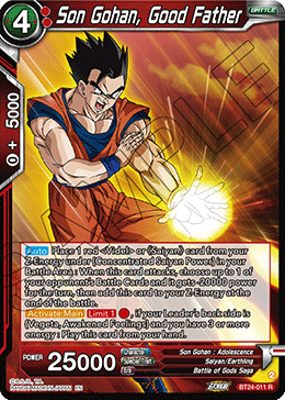 Son Gohan, Good Father (V.1 - Rare)