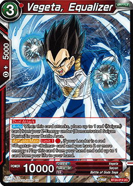 Vegeta, Equalizer (V.1 - Uncommon)