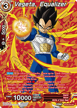 Vegeta, Equalizer (V.2 - Uncommon)