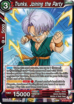 Trunks, Joining the Party (V.1 - Uncommon)